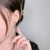 Birthday Stone Cross Stud Dangle Earrings 40200241