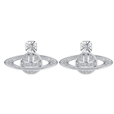 Zirconia Star Planet Stud Earring 40200244