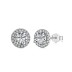 Shiny Zirconia Stud Earring 40200250