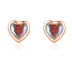 Sparkle Zirconia Heart Stud Earring 40200252