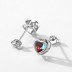 Sparkle Zirconia Heart Stud Earring 40200252