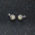 Round White Opal Stud Earring 40200254