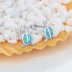 Blue Opal Turtle Stud Earring 40200259