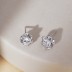 Sparkle Zirconia Flower Stud Earring 40200260