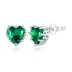 Love Heart Birthday Zirconia Stud Earring 40200269