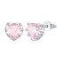 Love Heart Birthday Zirconia Stud Earring 40200269