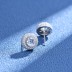 8A Round Zirconia Party Stud Earring 40200272