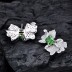 Luxury 8A Zirconia Bow Party Stud Earring 40200279