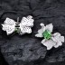 Luxury 8A Zirconia Bow Party Stud Earring 40200279