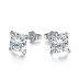 5A Square Zirconia Stud Earring 40200285