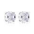 Shiny Octagon Zirconia Party Stud Earring 40200288