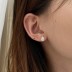 5A Waterdrop Zirconia Stud Earring 40200289