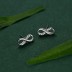 Zirconia Infinity Stud Earring 40200291