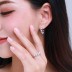 Zirconia Pearl Curve Stud Earring 40200293