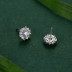 Sparkle Sunflower Zirconia Party Stud Earring 40200298