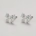 Lovely Zirconia Bow Stud Earring 40200305