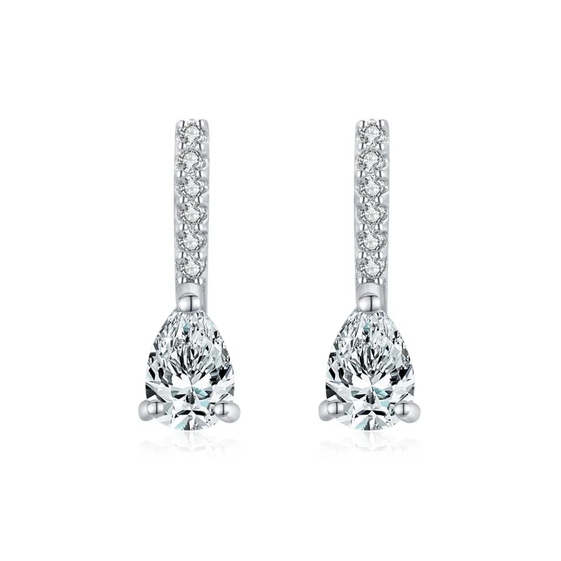 Lovely Waterdrop Zirconia Stud Earring 40200306