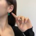 Shiny Waterdrop Zirconia Stud Earring 40200316