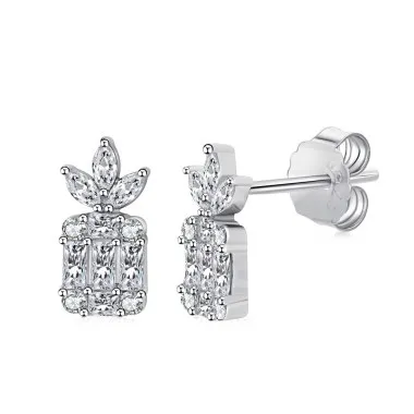 Shiny 5A Zirconia Party Stud Earring 40200319