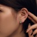 Shiny 5A Zirconia Party Stud Earring 40200319