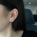 Shiny Knot Zirconia  Stud Earring 40200324
