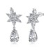 5A Waterdrop Zirconia Wedding Stud Earring 40200332