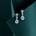 Luxury Zirconia Waterdrop Stud Earring 40200334