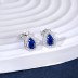 Zirconia Waterdrop Stud Earring 40200337