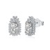 Vintage Rectangle Zirconia Stud Earring 40200338