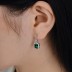 Luxury Rectangle Zirconia Stud Earring 40200339