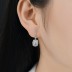 Luxury Rectangle Zirconia Stud Earring 40200339