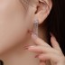 5A Zirconia Tassel Stud Earring 40200350