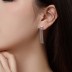 5A Zirconia Tassel Stud Earring 40200350