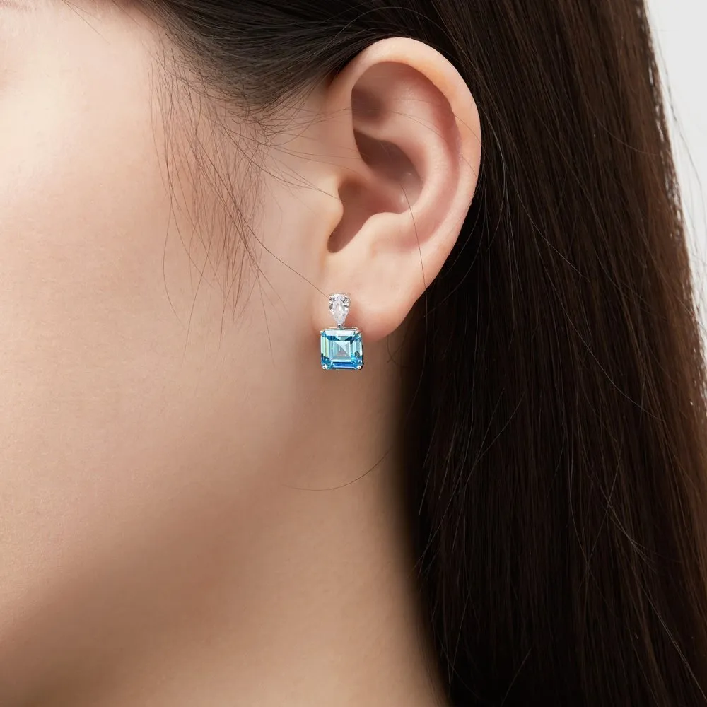 Luxury Zirconia Square Stud Earring 40200354 - image1