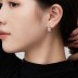 Luxury Zirconia Square Stud Earring 40200354