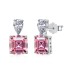 Luxury Zirconia Square Stud Earring 40200354