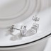 8A Radiant Cut Zirconia Stud Earring 40200357