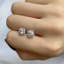 Minimalism 5A Zirconia Party Stud Earrings 40200375