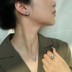 Sparkle 5A Heart Zirconia Party Stud Earrings 40200377