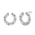 Geometric Irregular Zirconia Party Stud Earrings 40200386