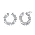 Geometric Irregular Zirconia Party Stud Earrings 40200386