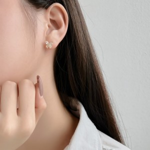 Sparkle Zirconia Butterfly Party Stud Earrings 40200392 Sparkle Zirconia Butterfly Party Stud Earrings 40200392