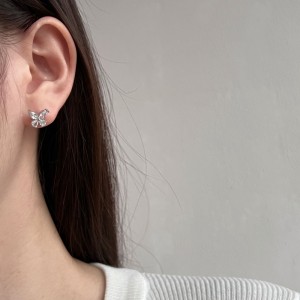 Sparkle Zirconia Butterfly Party Stud Earrings 40200392 Sparkle Zirconia Butterfly Party Stud Earrings 40200392