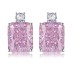 8A Rectangle Zirconia Party Stud Earring 40200395