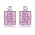 8A Rectangle Zirconia Party Stud Earring 40200395