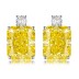 8A Rectangle Zirconia Party Stud Earring 40200395