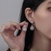 8A Square Zirconia Party Dangle Stud Earring 40200399