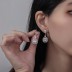 8A Square Zirconia Party Dangle Stud Earring 40200399