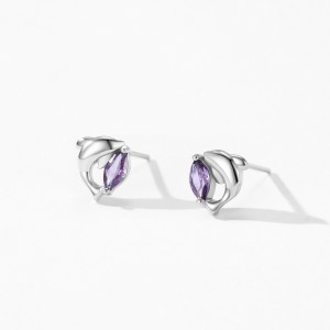 925 Sterling Silver Dolphin Stud Earring 40200655 925 Sterling Silver Dolphin Stud Earring 40200655
