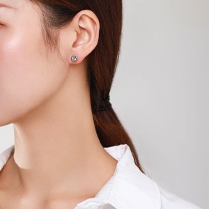 925 Sterling Silver Bubble CZ Stud Earring 40200689 925 Sterling Silver Bubble CZ Stud Earring 40200689